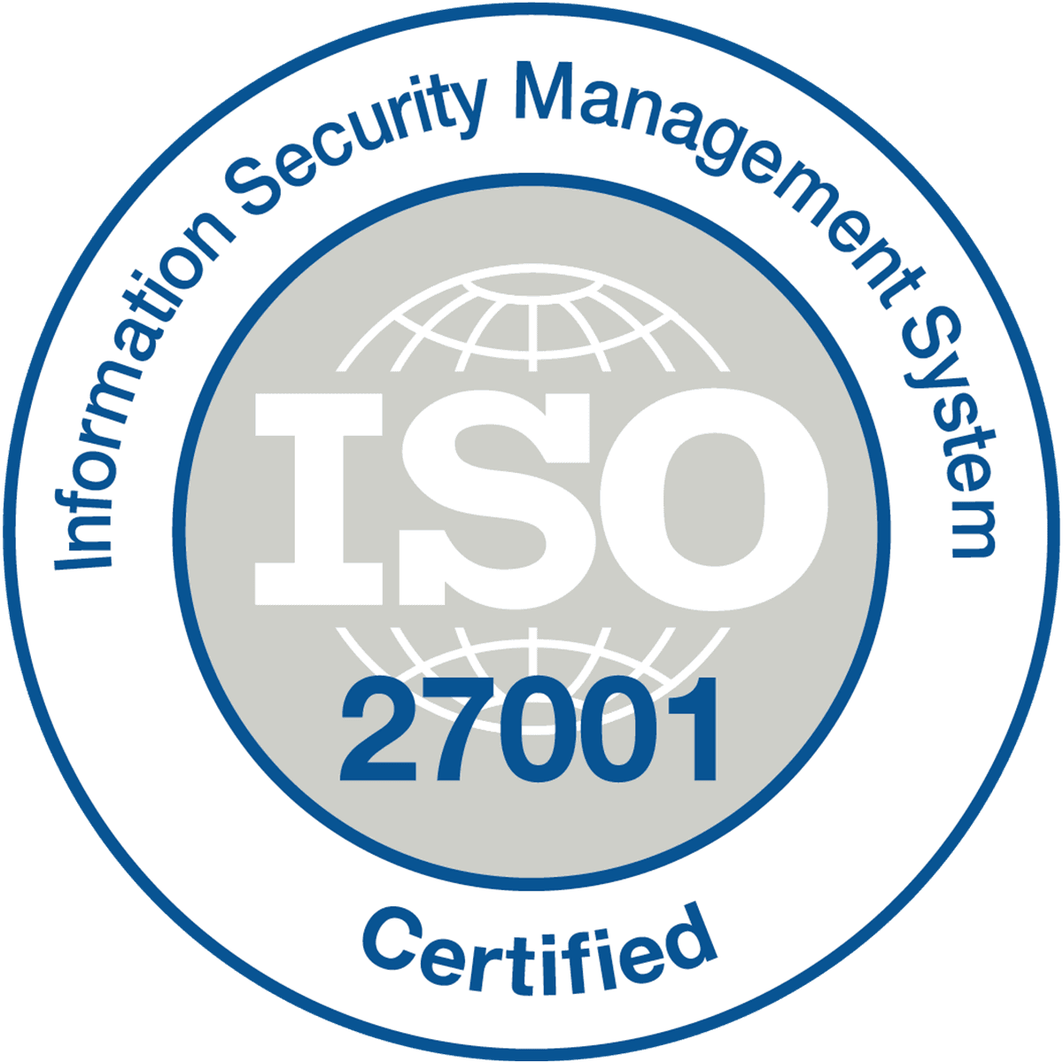 ISO 27001 Certified