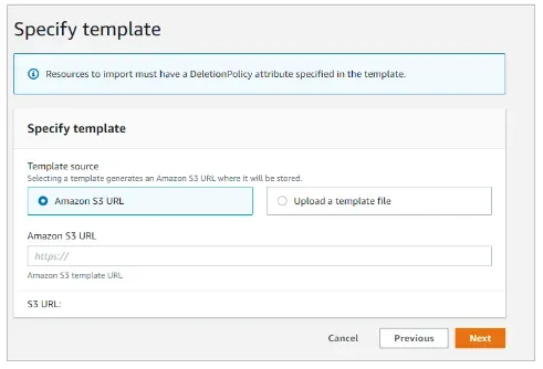 AWS CloudFormation: Import Existing Resources into CloudFormation Stack